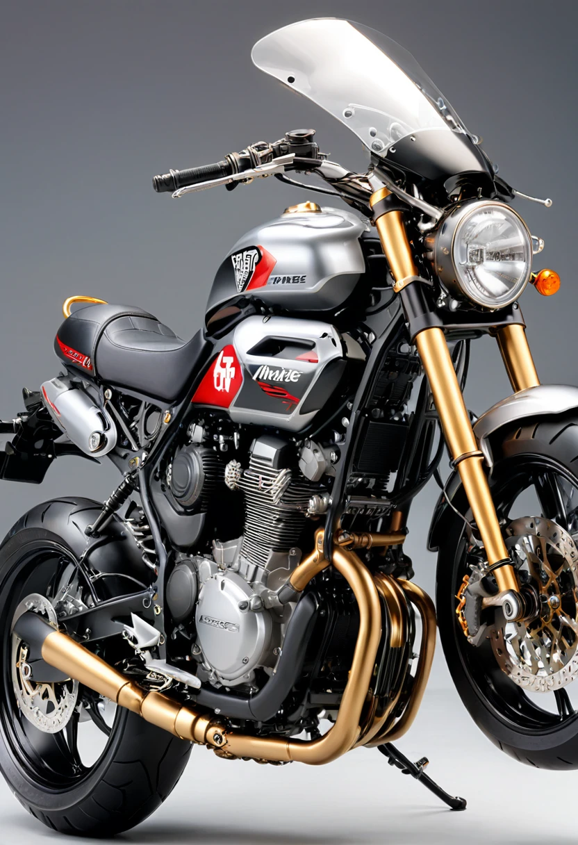 motorcycle, (masterpiece, best quality, professional, perfect composition, very aesthetic, Ridiculous, Super detailed, Intricate details:1.3)