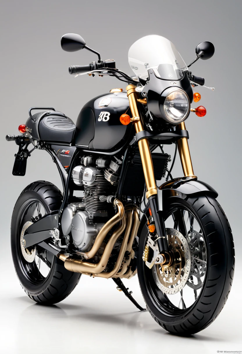 motorcycle, (masterpiece, best quality, professional, perfect composition, very aesthetic, Ridiculous, Super detailed, Intricate details:1.3)