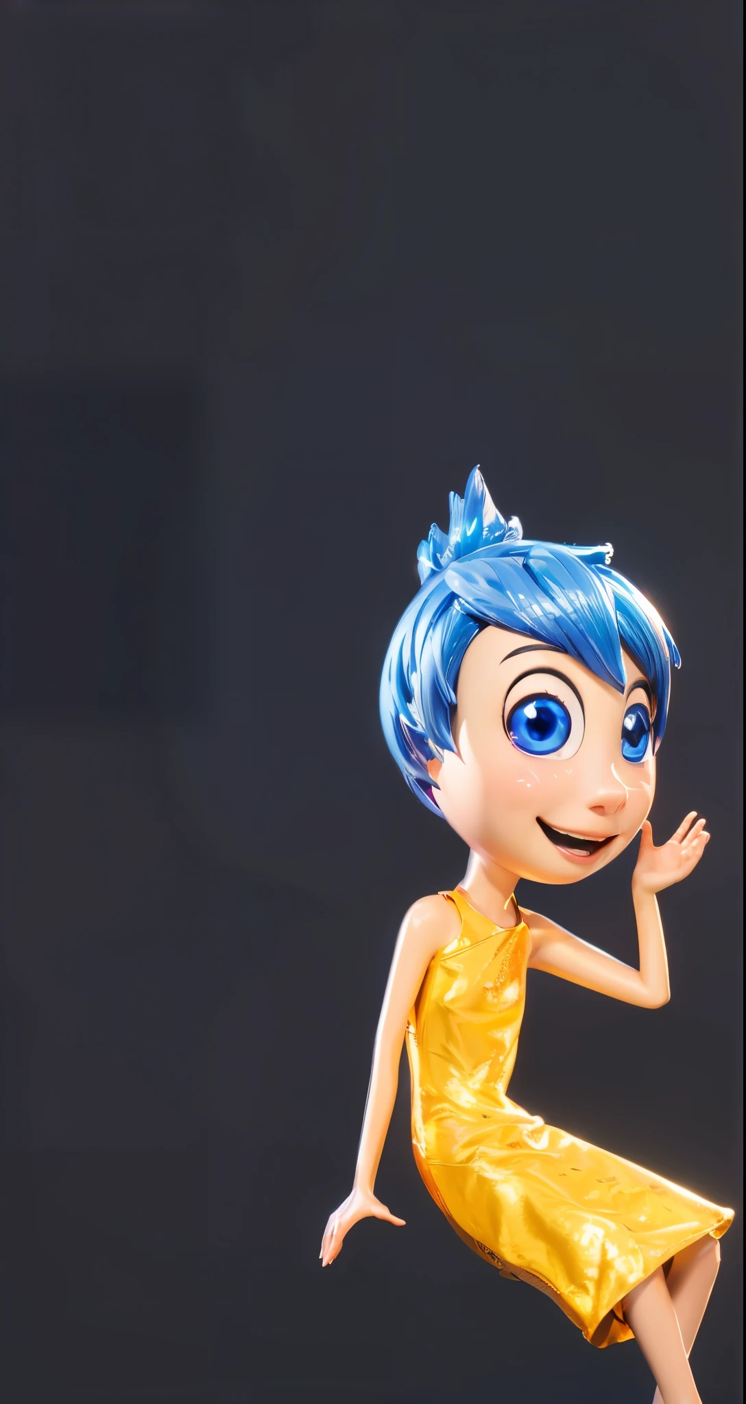 3d style, simplified design, 3d render, glossy texture, smooth 3d model, multiple light sources, rim light, sharp post effects render, (glossy plastic texture with multiple big light probe refractions), perfect cgi, smooth silhouette, high intensity refraction, (super glossy material), most beautiful vfx , blue background, plastic refractions, realistic, 4k, high resolution, rim light, photo shoot, commercial photo, profile shot, 4k, rim light, high resolution, 4k, glossy texture, smooth 3d model, multiple light sources, rim light, sharp post effects render, (glossy metallic texture with multiple big light probe refractions), perfect cgi, cgi art created only with gradients, smooth silhouette, high intensity refraction, (super glossy chrome material), most beautiful vfx, blue background, chrome metal refractions, multiple light sources, rim light, sharp post effects render, perfect cgi, digital art, detailed digital art, reflective, best quality, 4k, masterpiece:1.2, ultra-detailed, realistic, vivid colors, dark and moody lighting, The image of the highest quality, ensuring every detail is showcased perfectly. It in 4k resolution, allowing viewers to immerse themselves in the richness of the colors and intricate details. The realistic rendering. under the spotlight, reflecting, high-resolution image, realistic rendering, dark background, and rim light photorealistic The image features three characters standing in front of three houses. The characters are a red-haired mermaid, a purple cat, and an orange dog. They are each holding a yellow maraca