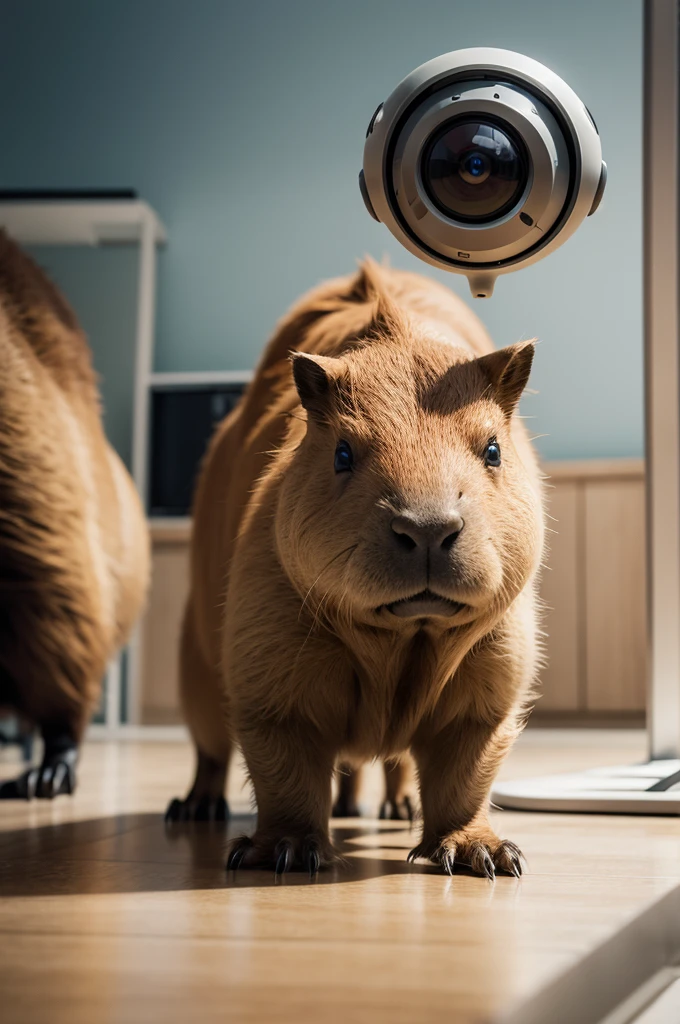 Atomic robotic capybara 
