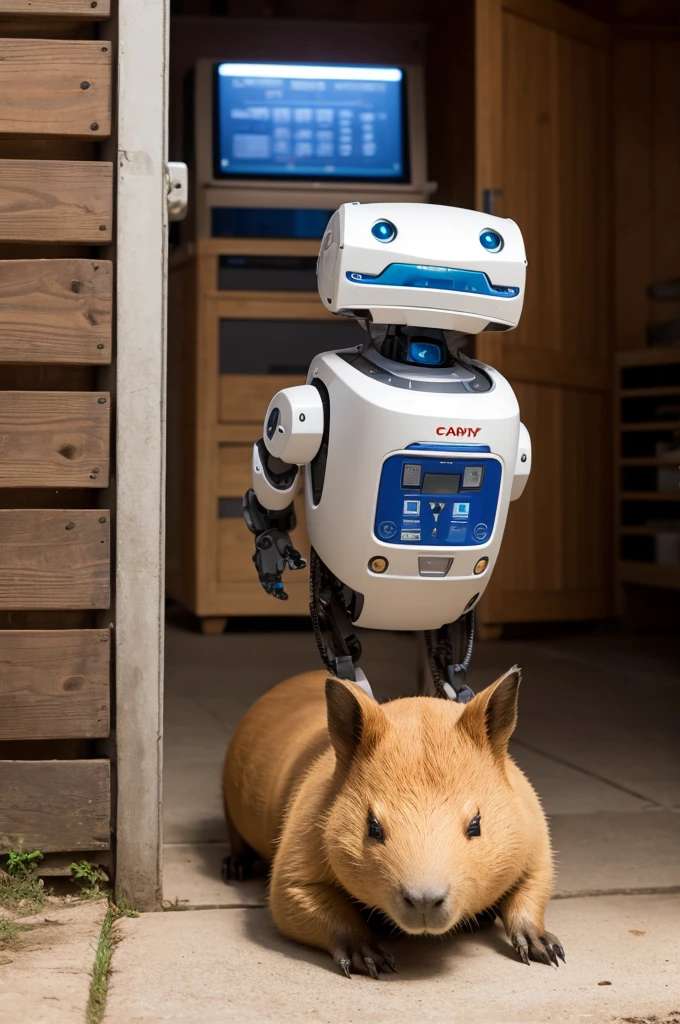 Robot capybara