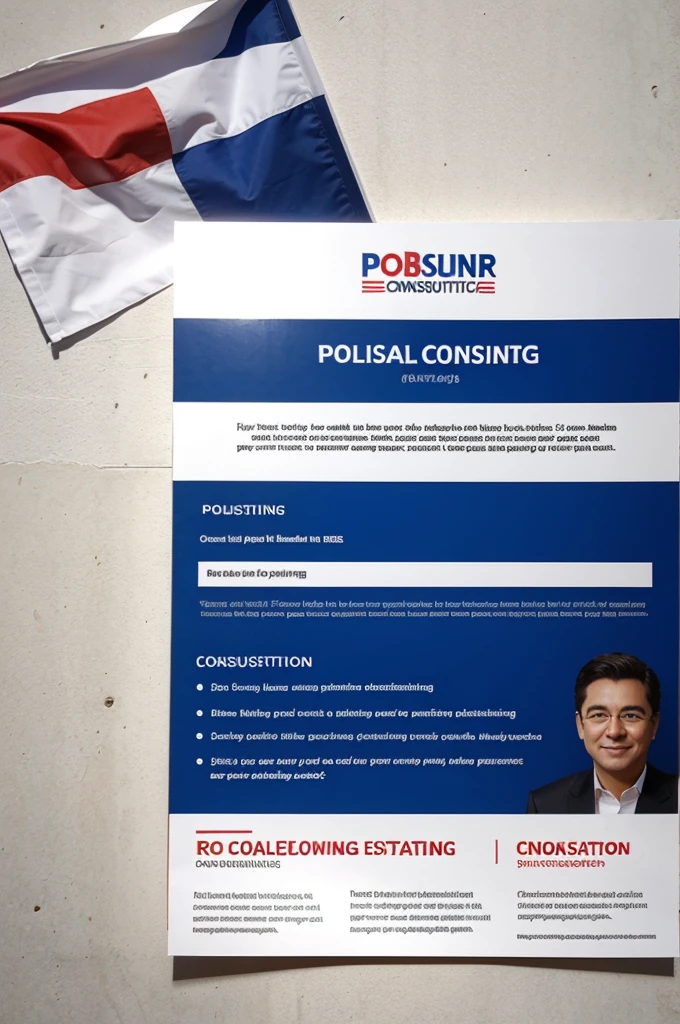 Political Marketing Consulting Flyer