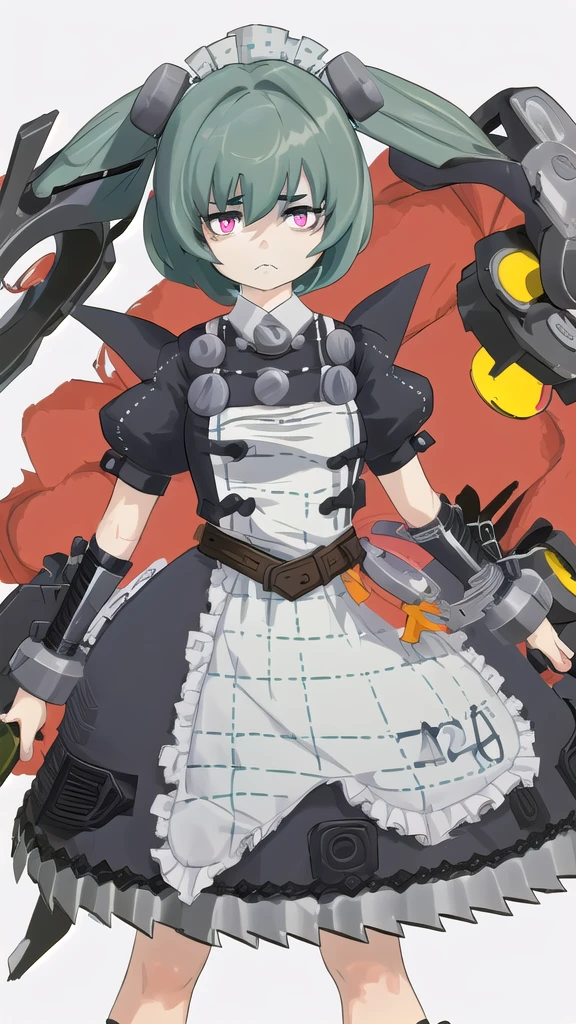 (best quality:1.3),(masterpiece:1.3),(illustration:1.3),(ultra-detailed:1.3),(imid shot:0.9),
1girl,solo,loli,very young,upper body,short neck,small breasts,
kneeling, (soaking in stream:1.2), soaked white dress,(see-through dress:1.2),no bra,
from side,from below,close-up,
purple eyes,jewel-like eyes,extremely detailed eyes,extremely detailed face,(seductive smile:0.8),(open mouth:0.3),
filthy stream, murky water, garbage floating, rotting stench, rusted firearm, haunting melody, scattered syringes, polluted mystery, abandoned tranquility, forgotten path, pebbled riverbed , twintails, maid,green hair,