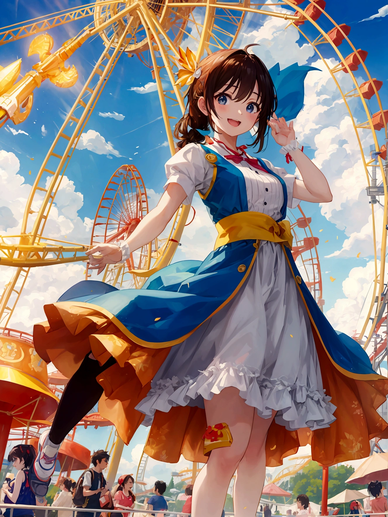 Image of an amusement park、Show Cast