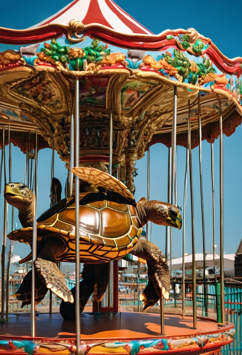 Turtle carousel