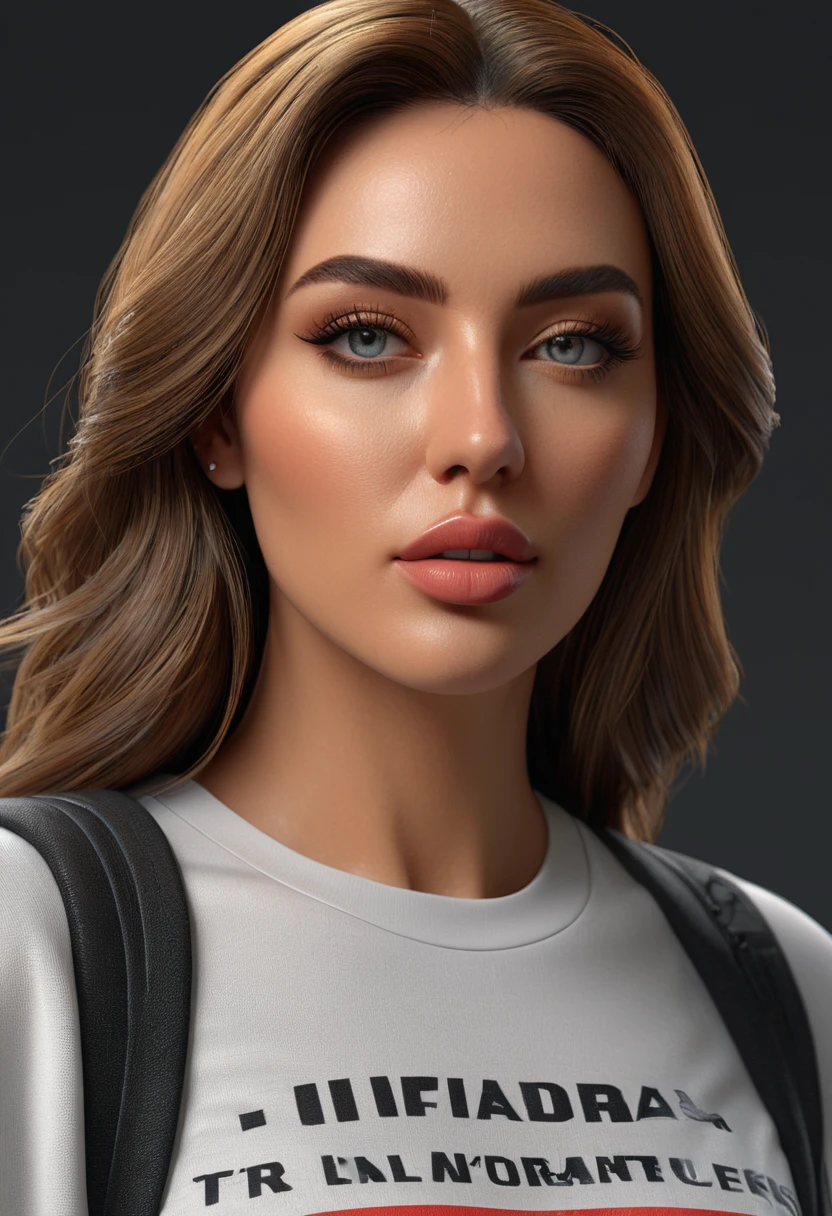 a woman walking, streetwear clothes, detailed face, detailed eyes, detailed lips, detailed nose, detailed face, realistic, photorealistic, 8k, best quality, masterpiece, ultra-detailed, extremely detailed, professional, vivid colors, studio lighting, physically-based rendering