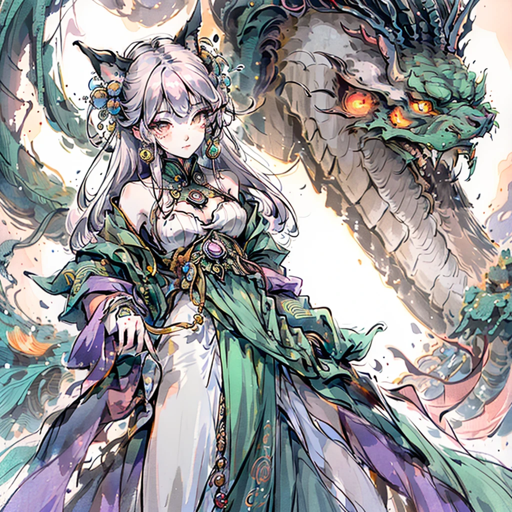 generate a sitting down with unique pose upto high angle view image of detailed photo hyperrealistic 8bit cubbism pixel detailed mysterious pink demonic fox, badass with intricate golden engrave symbols with anime artstyle fiery eyes a elongated tattered green divinal robe with cursive marking , doing a unique pose in a background full of details a ancient temple , filled with moss and eerie waterfall , with gigantic post using , super refined details clear clarity , high definition , unreal engine in super hd , high definition 32k resolution