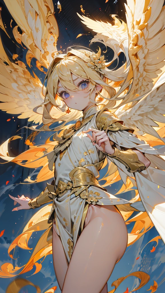 天使boy,cuteboy,femboy,Thick thighs,cute的大腿,希腊风robe,blond,blond,高开叉robe,laurels,boy,wing,wing,boy,cute,cute,cute,Plump thighs,Flesh,Close-up above the waist,flat chest,robe,wing,wing,wing,robe下摆,Long hem,Upper body highlights