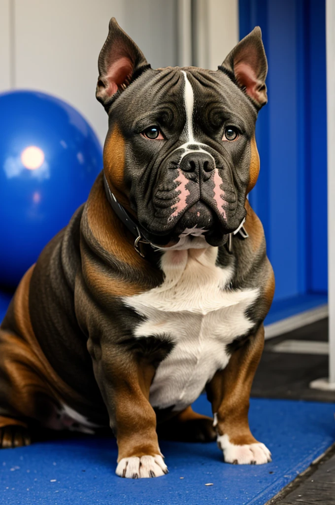 American Bully with balls 