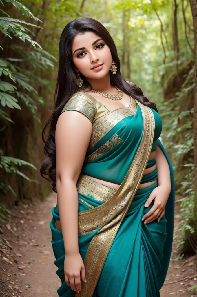 1 Heavenly beautiful and goddess beauty cute and sweet looking face Arabian woman in Avakas Gorge Nature Trail, Cyprus, Heavenly beautiful Overweight, Heavenly beautiful Extremely fat, Heavenly beautiful and attractive Chubby figure , Heavenly beautiful looking and eye catching luxury style traditional Indian saree , reaching out, Heavenly beautiful Arabian woman, 16k, High resolution, masterpiece, highest quality, fine skin, outside view, Realistic Photograph, close up figure view