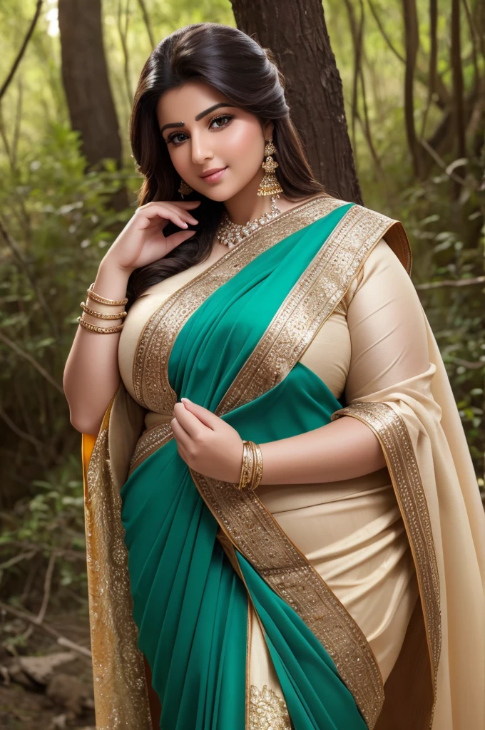 1 Heavenly beautiful and goddess beauty cute and sweet looking face Arabian woman in Avakas Gorge Nature Trail, Cyprus, Heavenly beautiful Overweight, Heavenly beautiful Extremely fat, Heavenly beautiful and attractive Chubby figure , Heavenly beautiful looking and eye catching luxury style traditional Indian saree , reaching out, Heavenly beautiful Arabian woman, 16k, High resolution, masterpiece, highest quality, fine skin, outside view, Realistic Photograph, close up figure view