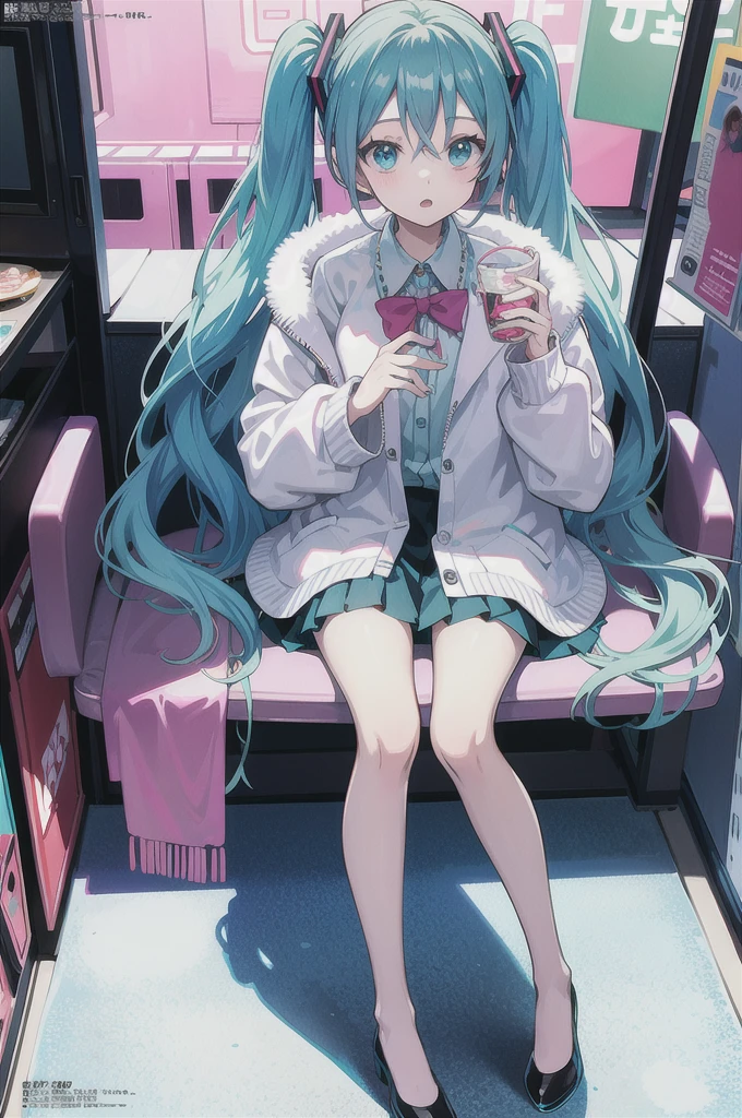 Hatsune miku, fashion magazine cover