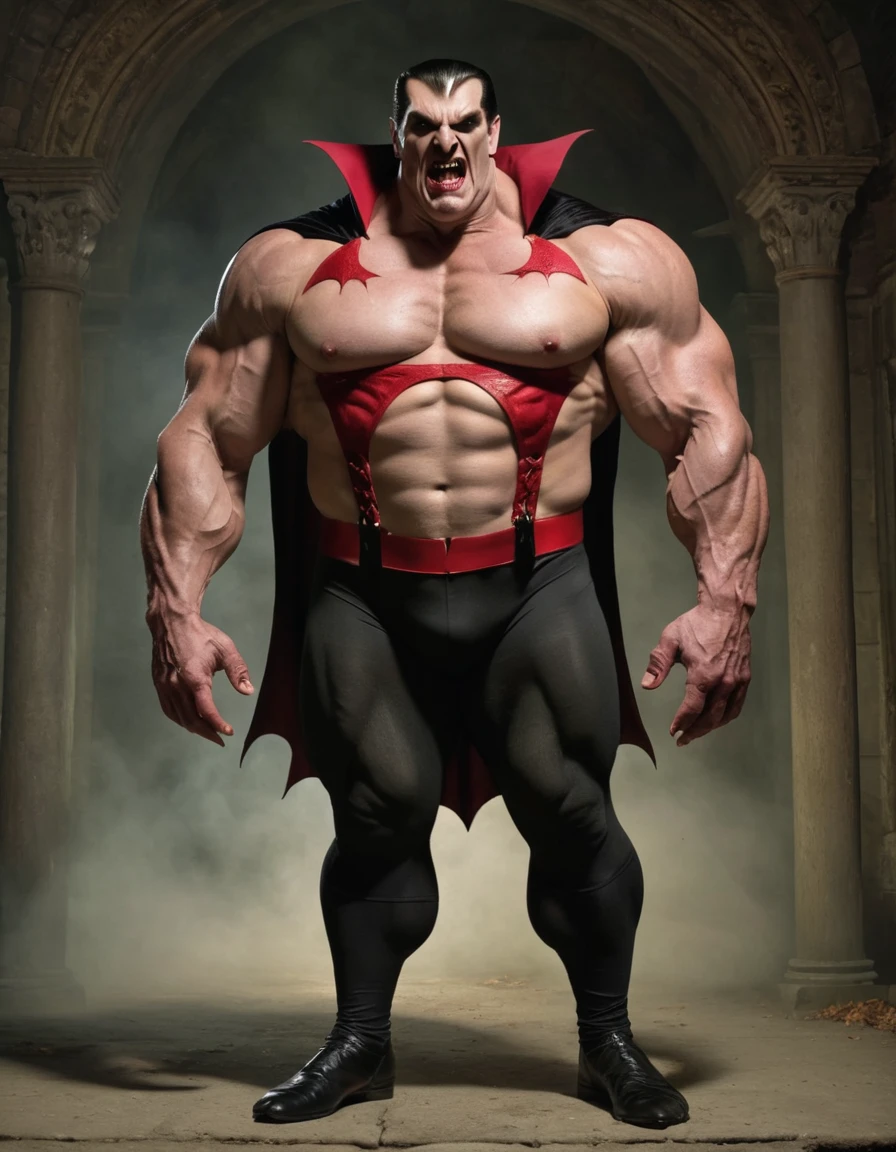 muscular and fat dracula