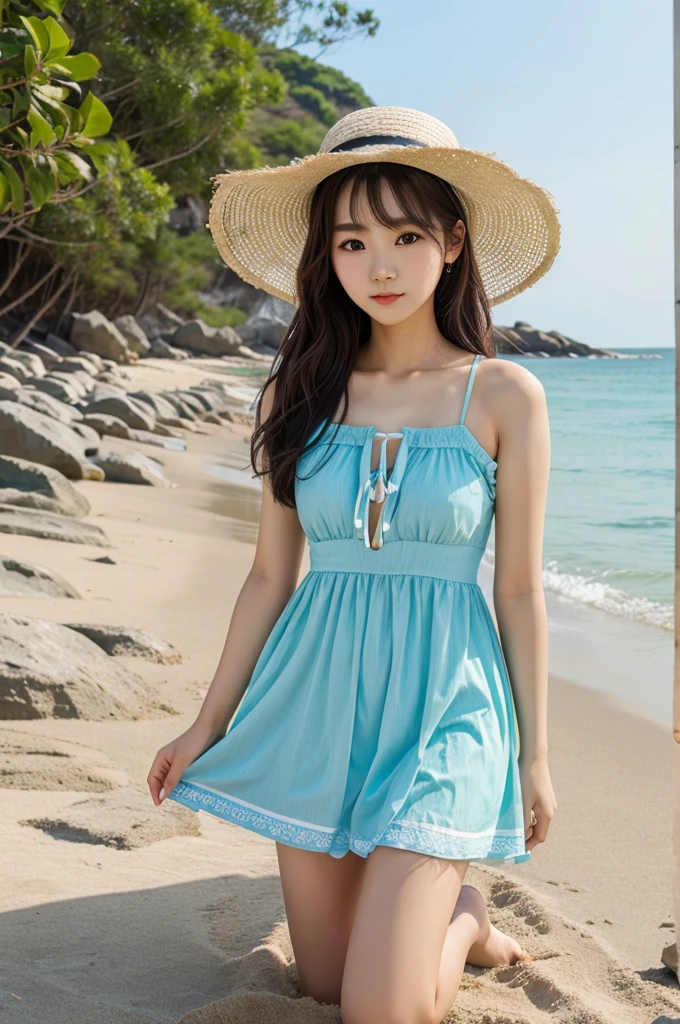 Cute korean girl
Beach dress up
Colour medium