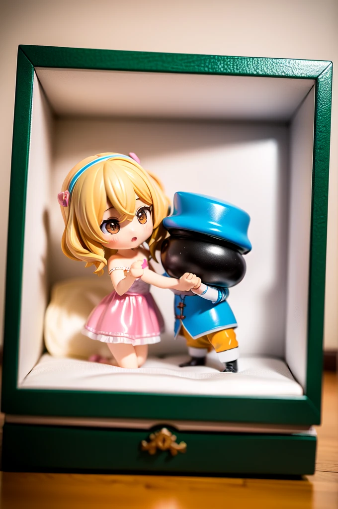 Adventurer, Chibi character, Cute, 2 people (girl, boy)