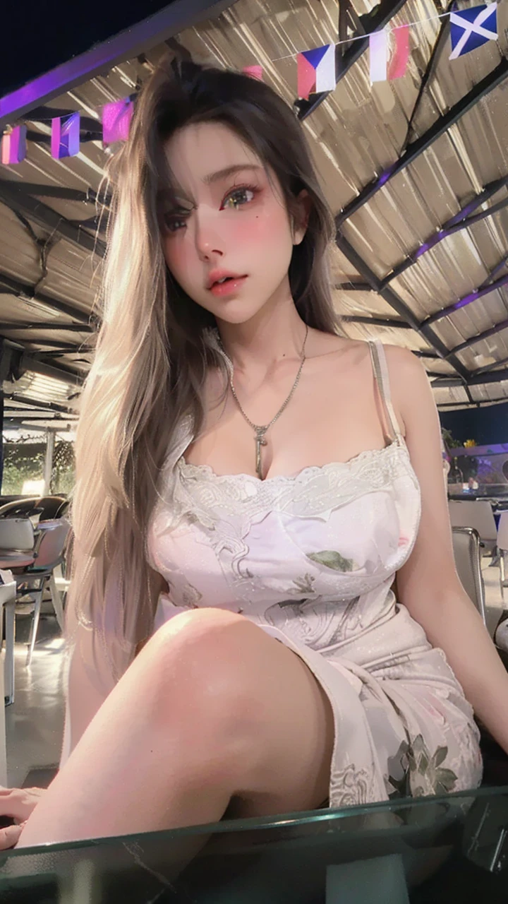 ((Best quality)), ((masterpiece)), (detailed:1.4), 3D, an image of a beautiful cyberpunk female,HDR (High Dynamic Range),Ray Tracing,NVIDIA RTX,Super-Resolution,Unreal 5,Subsurface scattering,PBR Texturing,Post-processing,Anisotropic Filtering,Depth-of-field,Maximum clarity and sharpness,Multi-layered textures,Albedo and Specular maps,Surface shading,Accurate simulation of light-material interaction,Perfect proportions,Octane Render,Two-tone lighting,Wide aperture,Low ISO,White balance,Rule of thirds,8K RAW,