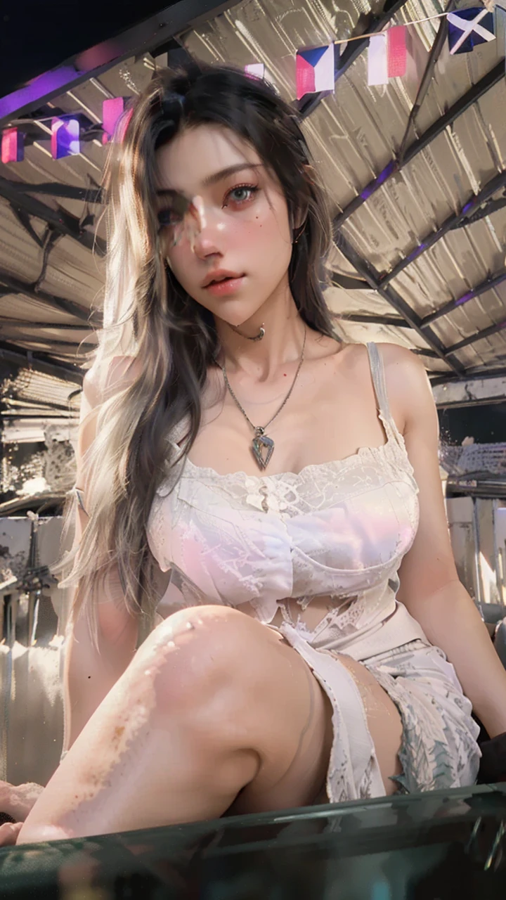 ((Best quality)), ((masterpiece)), (detailed:1.4), 3D, an image of a beautiful cyberpunk female,HDR (High Dynamic Range),Ray Tracing,NVIDIA RTX,Super-Resolution,Unreal 5,Subsurface scattering,PBR Texturing,Post-processing,Anisotropic Filtering,Depth-of-field,Maximum clarity and sharpness,Multi-layered textures,Albedo and Specular maps,Surface shading,Accurate simulation of light-material interaction,Perfect proportions,Octane Render,Two-tone lighting,Wide aperture,Low ISO,White balance,Rule of thirds,8K RAW,