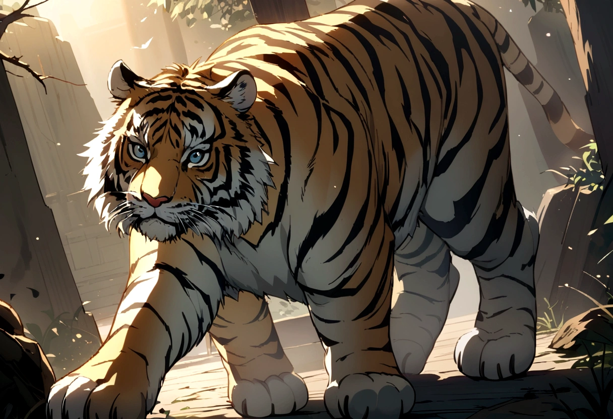 A tiger