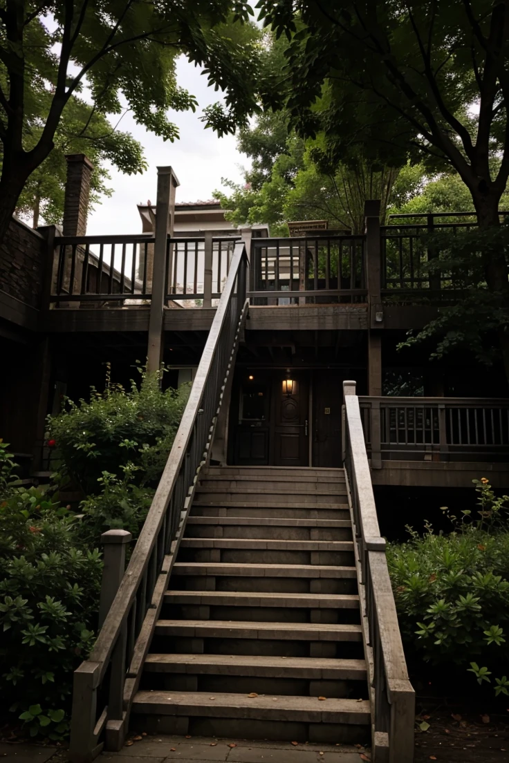 Put railings in front