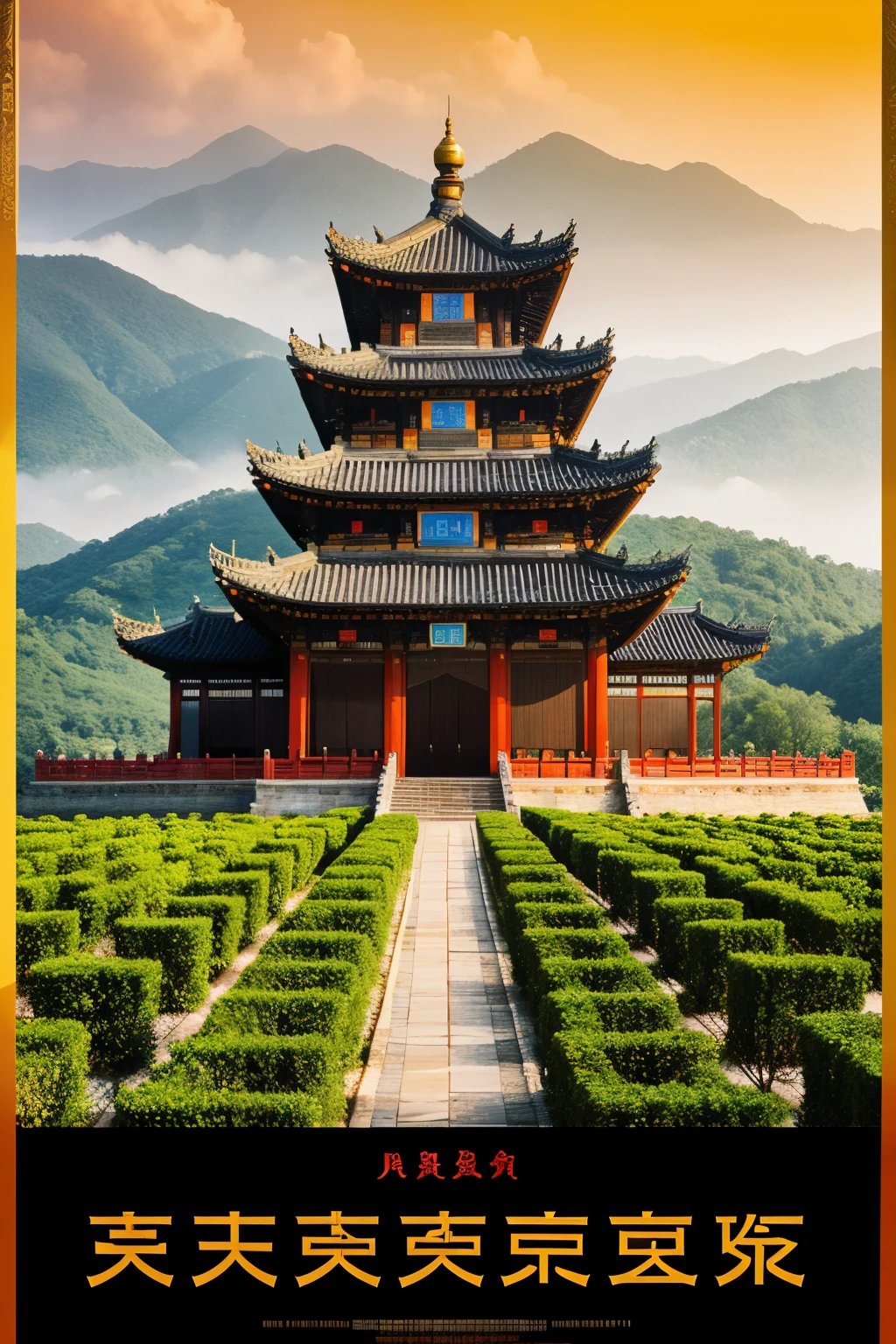 Please design a poster that expresses regional culture.((best quality)), ((masterpiece)), (detailed), modernization,Fujian characteristics,labor,specialty