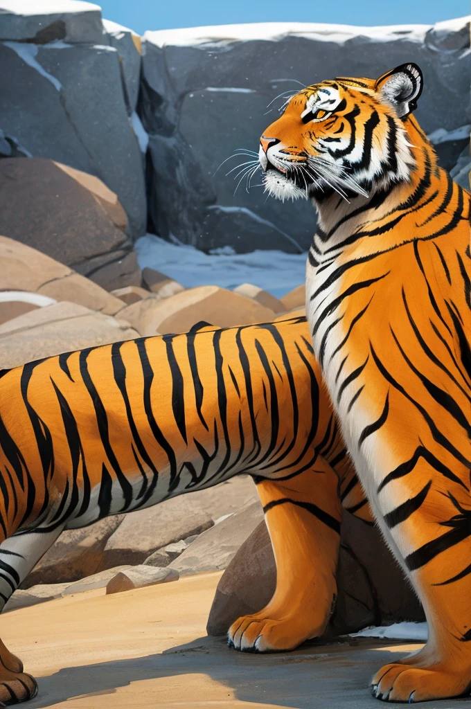 Draw a tiger,Butterfly,Characteristics of penguins