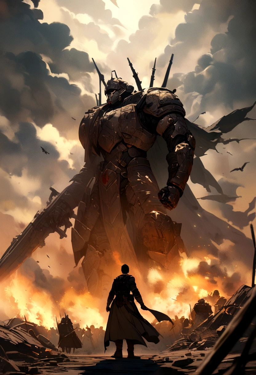 The war is big