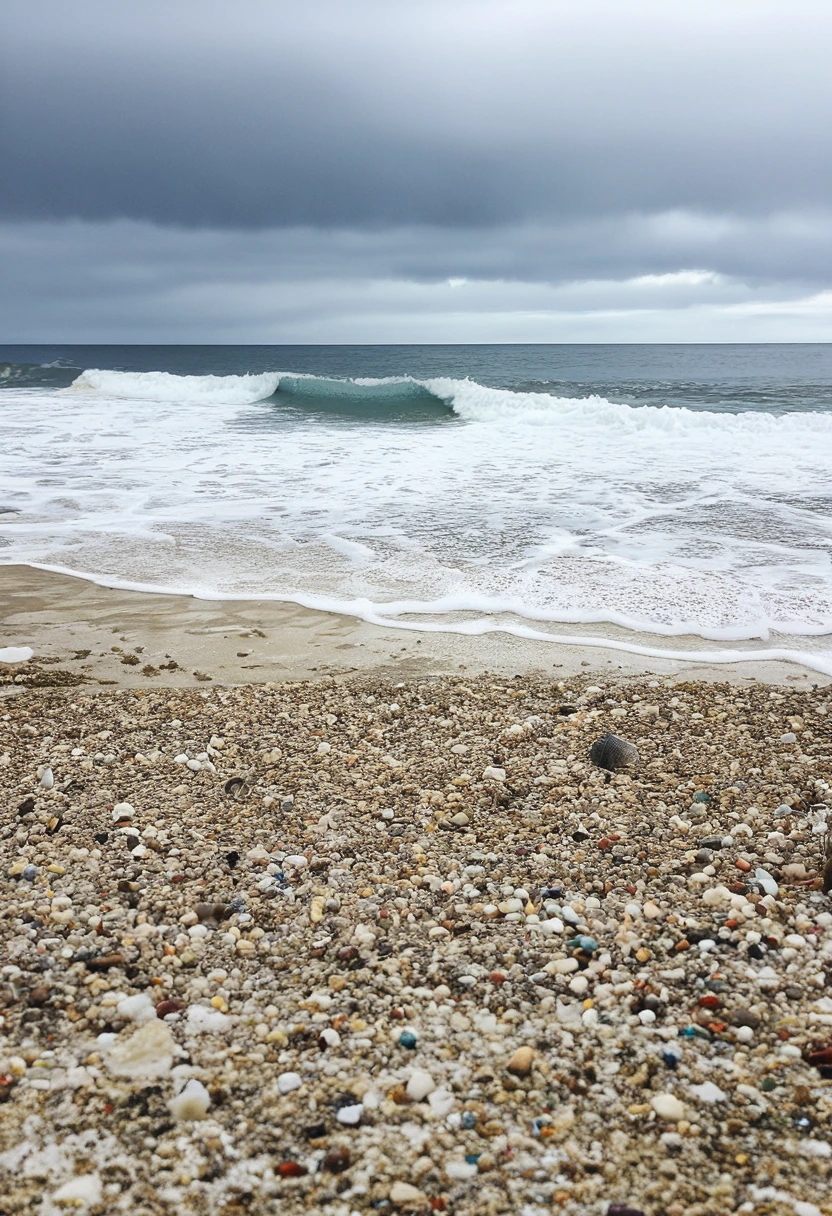 instagram photo in beach