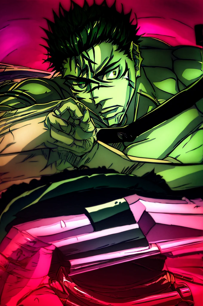 {{3 men}}, group, 3 muscular shirtless handsome green skin men hands above head and feet in stocks gagged with wide open eyes laughing next to eachother, crying , sweating, armpit tickling, feet tickling, nipple tickling, mechanical hands all over body , tickle torture, dungeon background