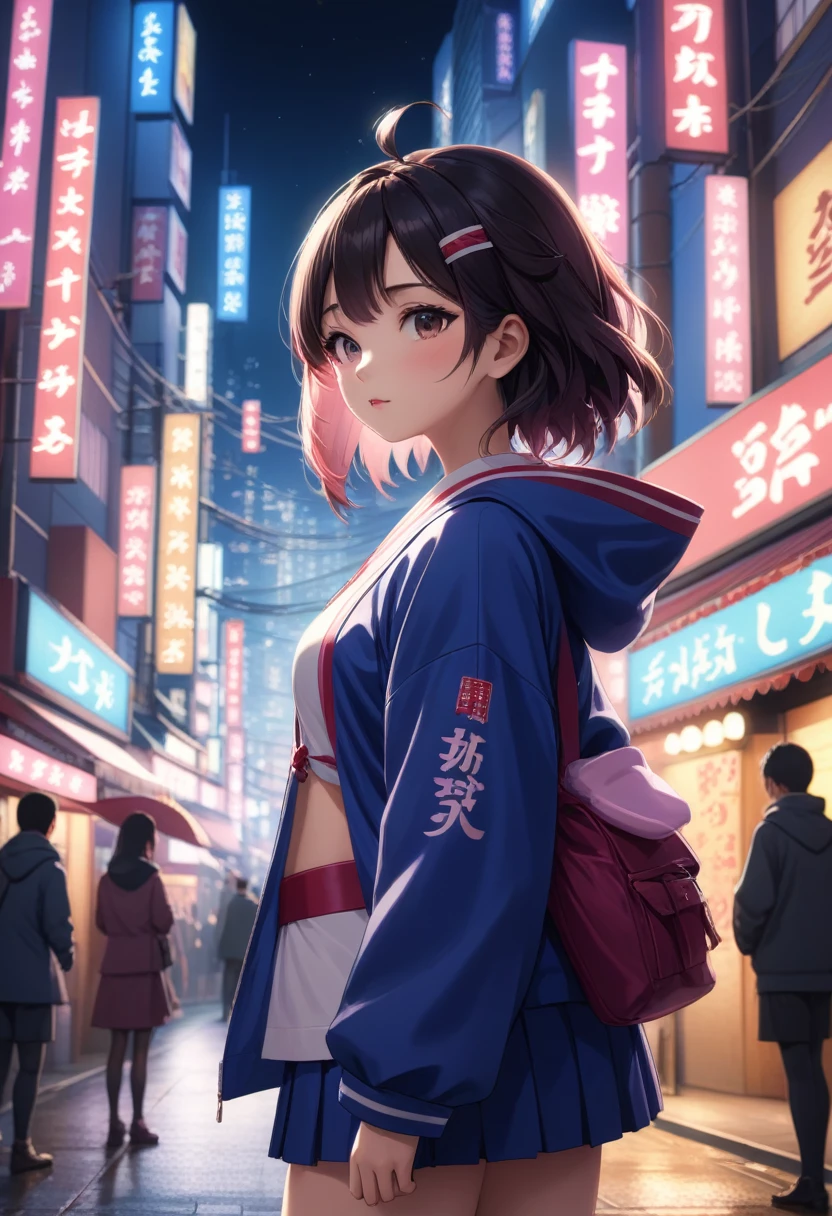 score_4_up,score_5_up,score_6_up,score_7_up,score_8_up,score_9,japanese girl
(night city background:1.3),(super fine illustration,8K CG wallpaper,best quality,extremely detailed,ultra high res,best aesthetic),
ultra detailed,absurdres,(cinematic lighting:1.2)