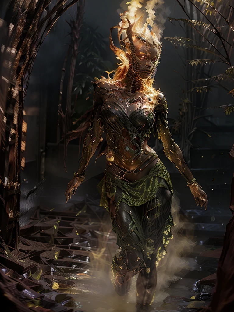 8k, ultra detailed, master part, Best Quality, (extremely detailed), Arafed, arte dnd, panoramic view, whole body, MFBP1, Sorceress Aasimar casting a green flaming spell, Aasimar, female, (First work 1.3, intense green details), female, witch, green Flaming Spell Casting (First work 1.3, intense details) big angelic wings, green angelic wings open (First work 1.3, intense details), magic fantasy green background (First work 1.5, intense details), of the, stars, cloud, wearing a green cape, dark green cover, fluid coat (First work 1.3, intense details), high jump boots (First work 1.3, intense details), armed with personnel, green hair, green eyes, intense eyes, female, Ultra detailed face, (First work 1.5, Best Quality), anatomically correct (First work 1.3, intense details), determined face, Divine green light, cinematic lighting, Luz outfit, silhouette, Photorealism, panoramic view (First work 1.3, intense details) , wide angle, Angular ultragrande, 8k, high, Best Quality, High details