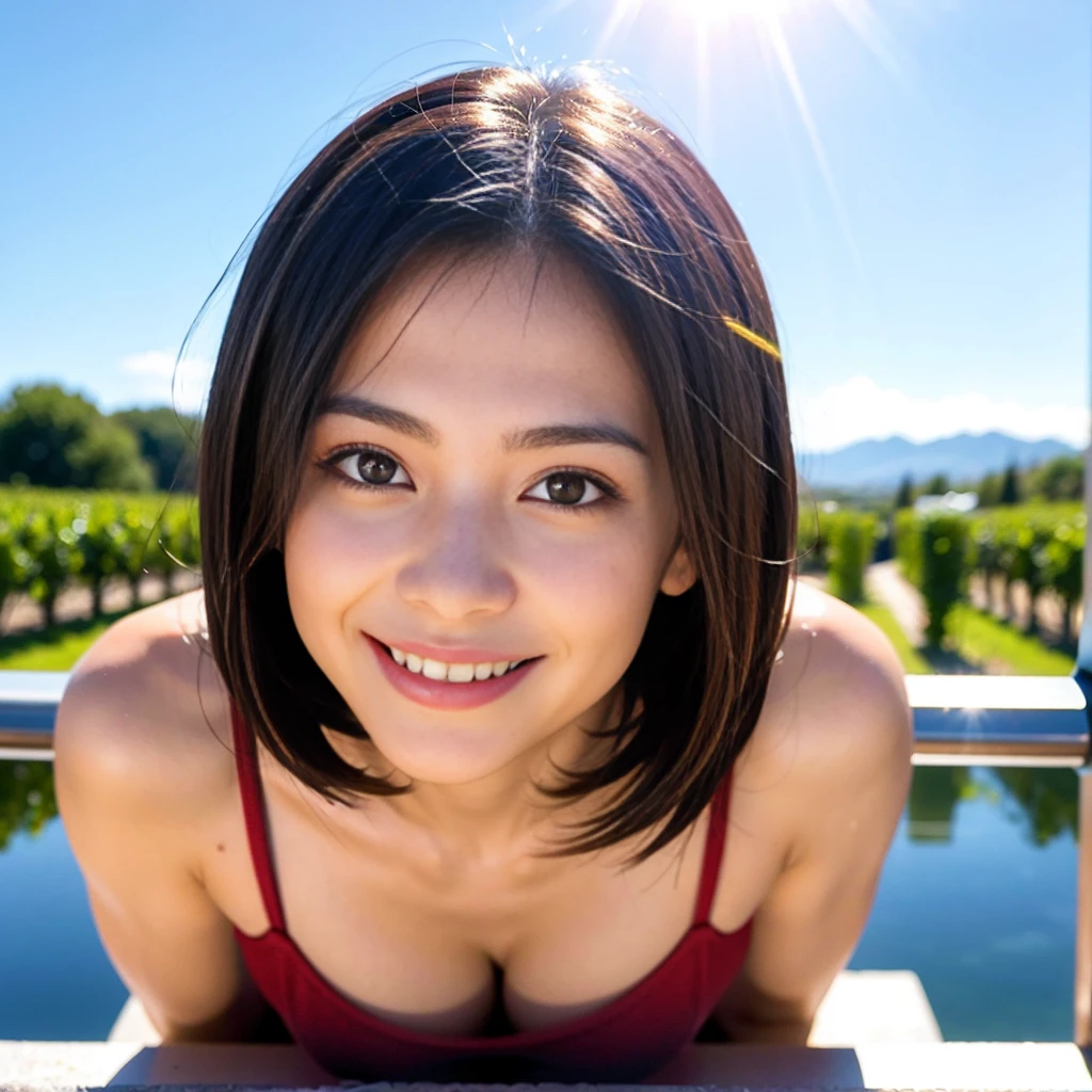 ((Highest quality、8K、masterpiece:1.3))、全nakedの2人の女の子, clear、very flat tit, sit nipples are erect, on Delivery table、open leg open pussy, vaginal opening, Open the vagina with your hands, Obstetrics and gynecology, large labia minora folds the vaginal opening is wet clitoris erect wet pussy Squirting fuckking dildo全naked、naked、No clothes、Three Women、slimなCouple、spouse、Couple、The body is slim、((Bob Hale、Straight hair:1.2)), (Realistic, Intricate details:1.2), フルコースディナーテーブルの上のwine glass、Put the light on your face、 Amazing view of the sunset sky and clouds、A bright smile、The wonderfulness of smile、Bright image、The beauty of wine, Beautiful Face, blue eyes, The light shines on your face, Blushing, short hair,Bright Face、 (Age 37), 39 years old, red wine 、Appetizers、Italian food、Wine bottle、Champagne、sparkling wine、Two beauties、Brown Hair、Shortcuts、Beautiful woman 1, (slimな顔), (Ther body is slim), (Brown Hair), (Shortcuts), cheeks turn a little red,Attractive beauty、restaurant,, actress, model, Upper Body, White wine, slim, wine glass, 中央に置かれたwine glass, smile, (smile: 1.15), Beautiful fine grain, Depth f/2,saturation, High Contrast, Strong light and shadow,Moist Body:1.5、3D texture、Delicate eyes、Brown Hair、The hair is very shiny、pink