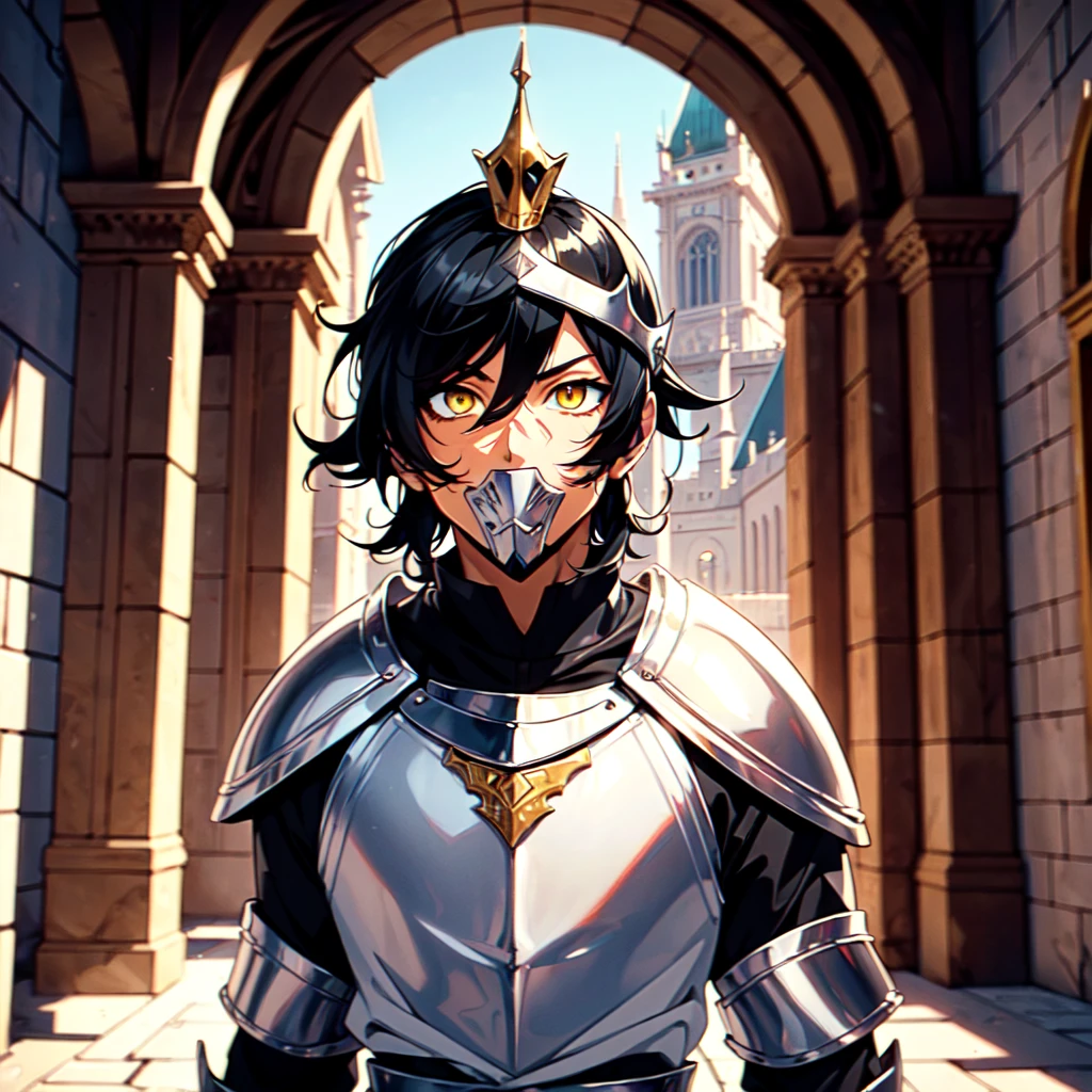 128K Ultra High Definition,
128K Ultra High Quality,
128K Ultra High Resolution,
Best Definition,
Best Quality,
Best Resolution,
Perfectly Detailed,
Perfectly Designed,
Extremely Detailed,
Extremely Designed,
Hyper Detailed,
Hyper Definition,
Hyper Quality,
Hyper Resolution,
Masterpiece,
(((Anime))),
Body Shot,
(((Boy))),
Handsome,
Muscular Body,
(((Black Mid Hair))),
(((Yellow Eyes))),
(((Platinum Warlord Armor))),
(((Inside Of Medieval Royal Palace Background Scenery))),