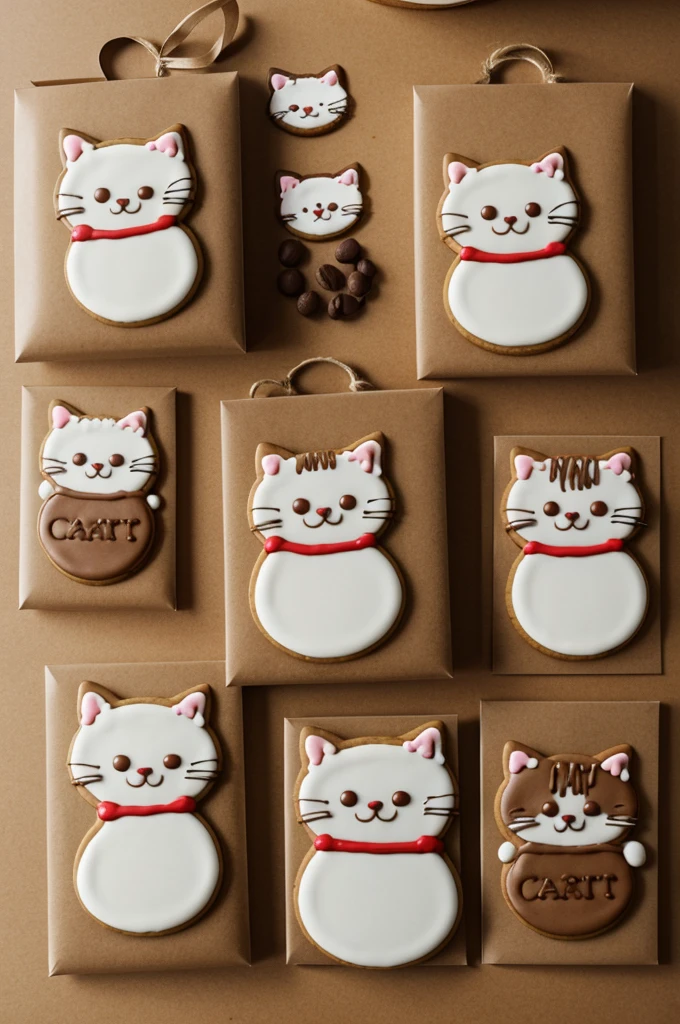 Packaging for cat cookies