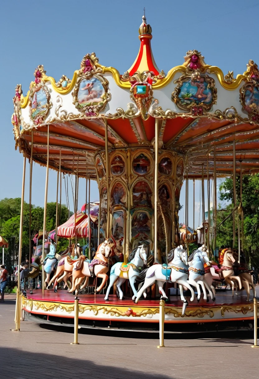 Carousel de penis erectos