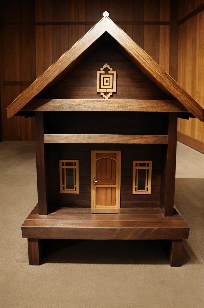 Home temple wooden design