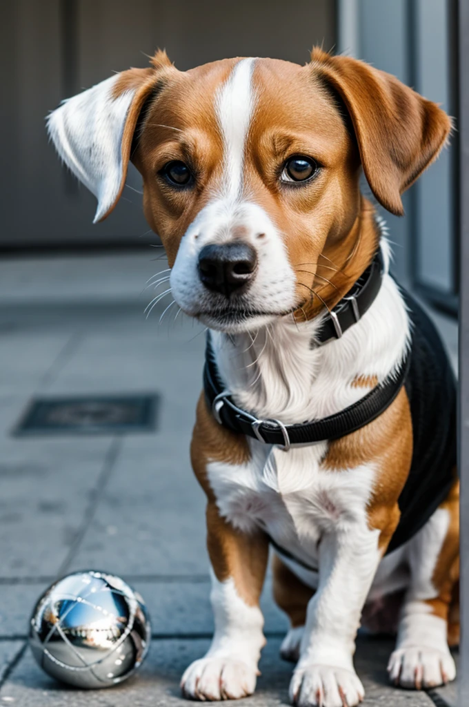 Chrome Jack Russel Dog 