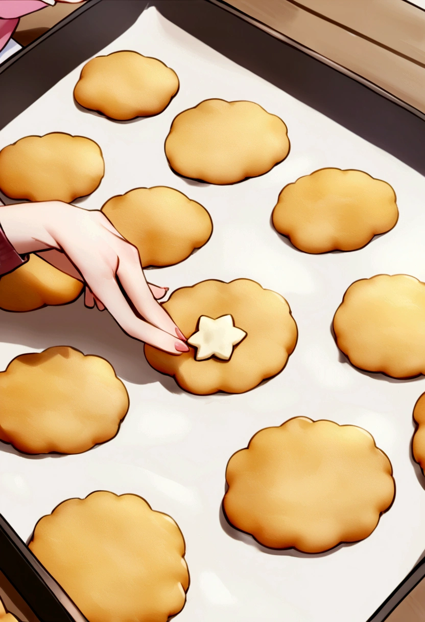 Icing Cookies,肉とビールの絵が描かれたIcing Cookies,,