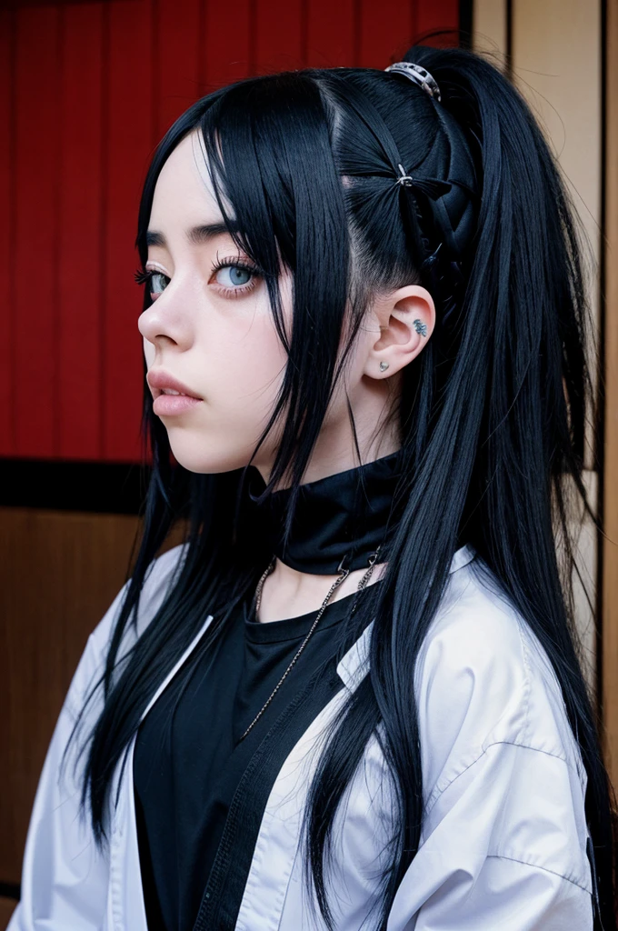 Billie Eilish in Japanese goth culture 
