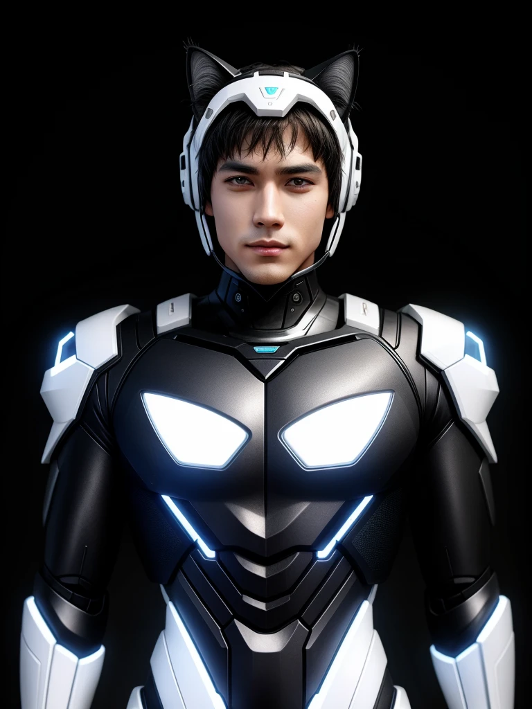Male cyborg cat