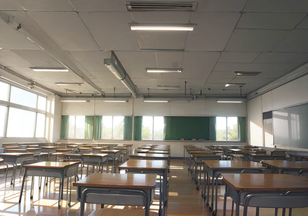 classroom background, same class, without students