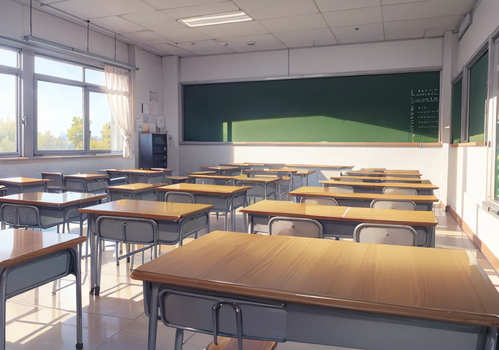 classroom background, same class, without students