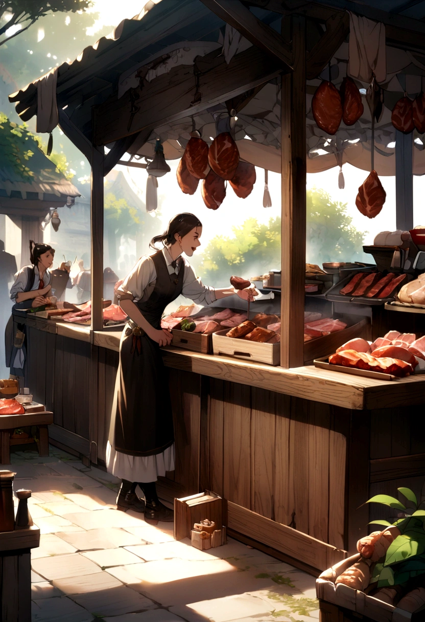 stall,meat,Fantasy,