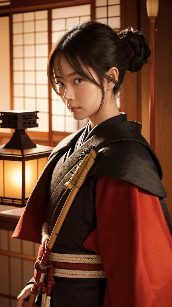 Strong Japanese samurai