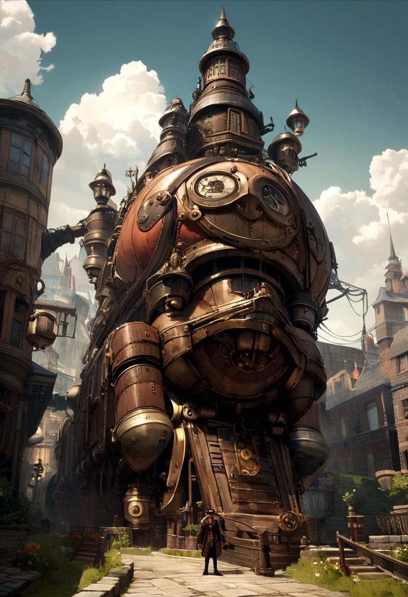The main antagonist of the steampunk game