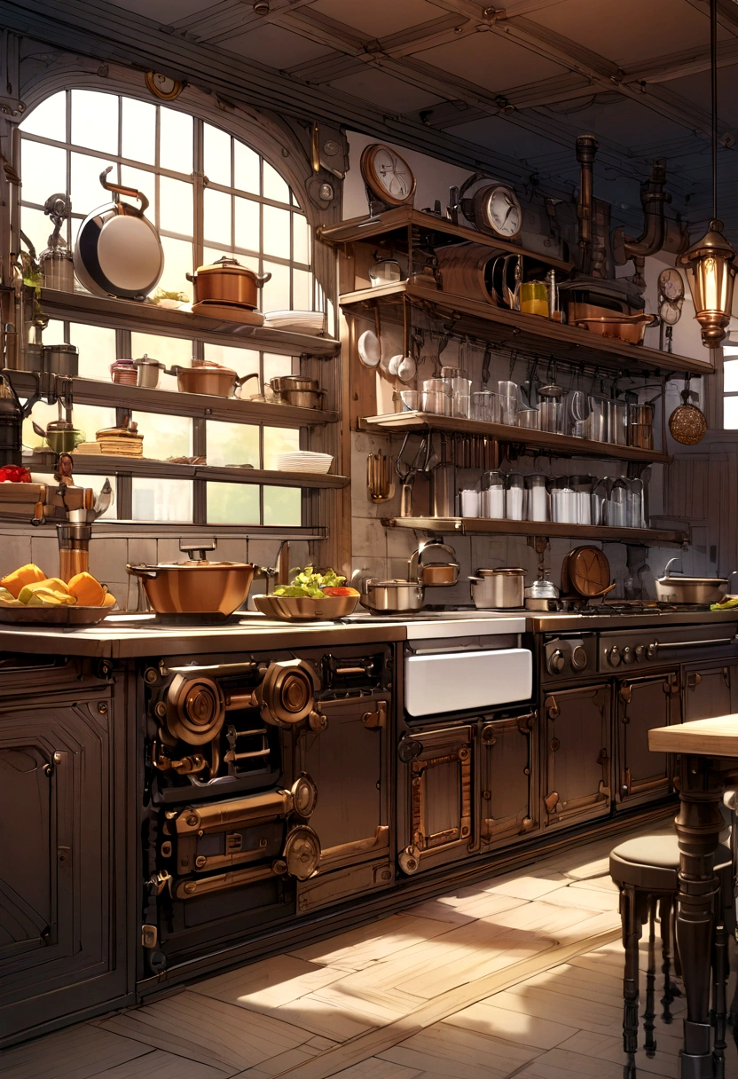 Steampunk kitchen