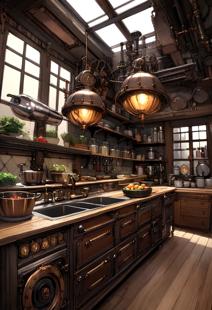 Steampunk kitchen