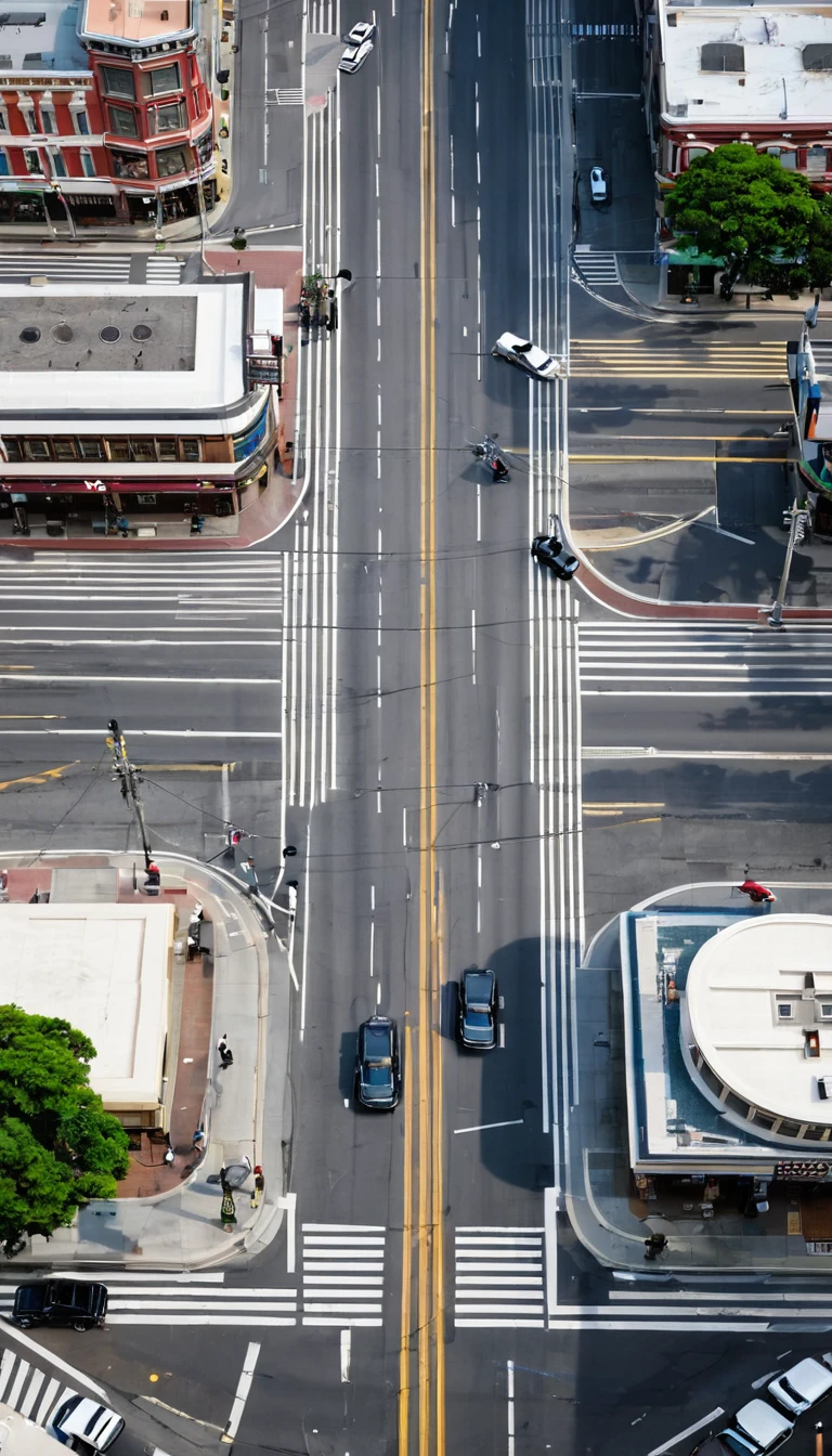 Main Street、intersection、