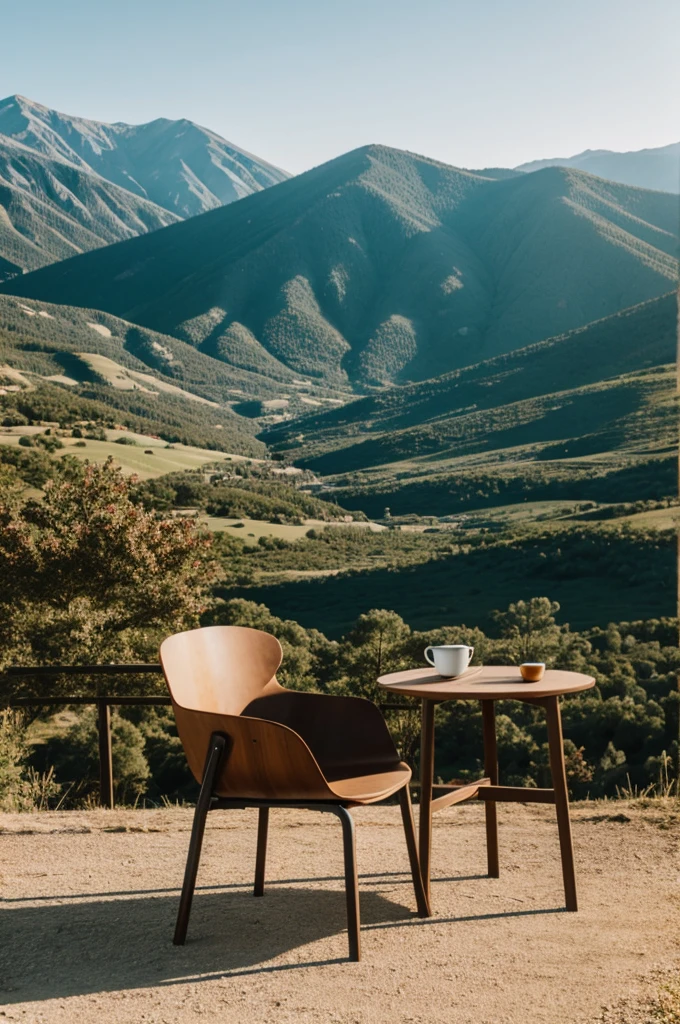 coffee landscape chair