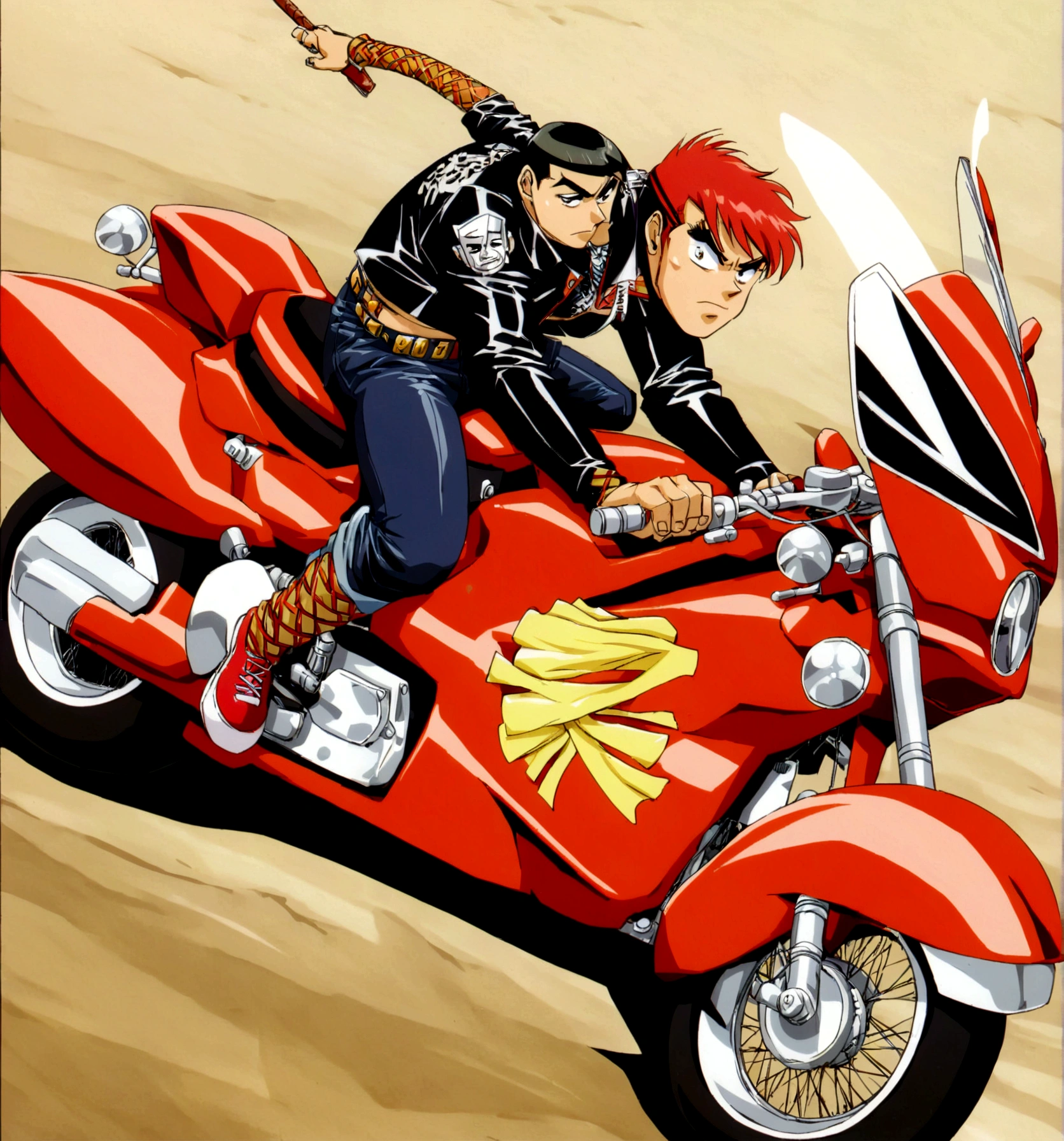 7 man riding bosozoku motorcycles,4 motorcycle, bosozoku gang, riding, japan gangster