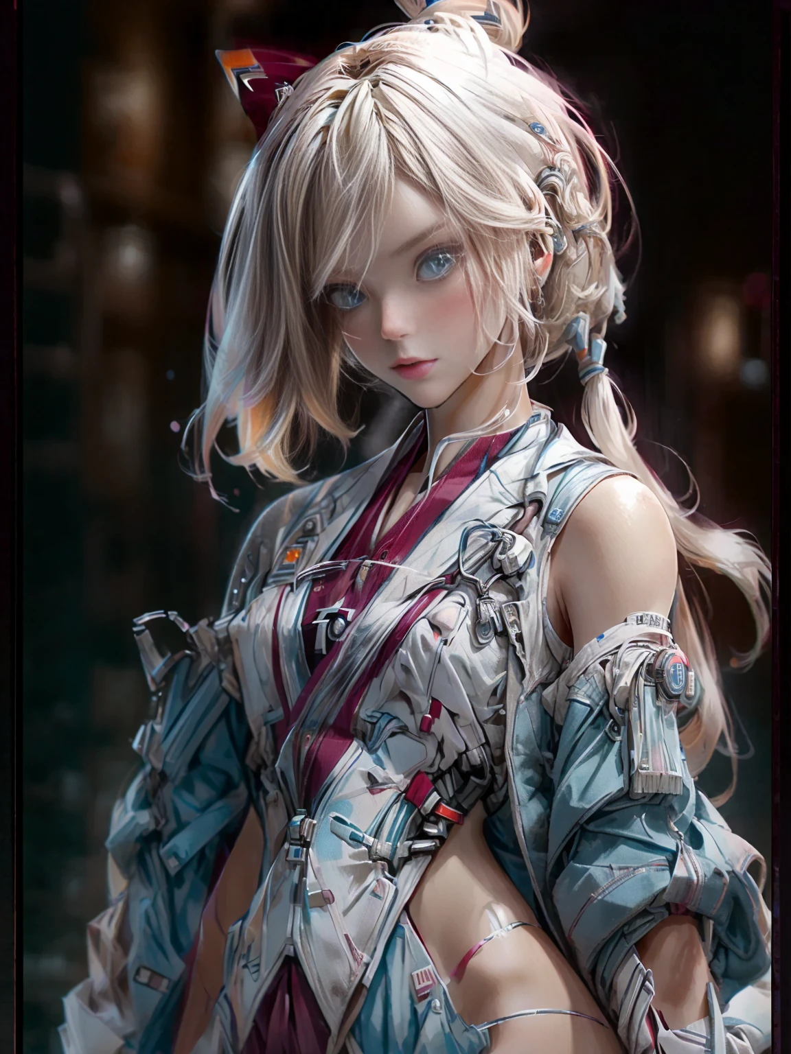 ((plano general, body completo:1.4)), pays attention beautiful woman wearing a white clothes, blond hair, blue eyes, detailed eyes, detailed face,